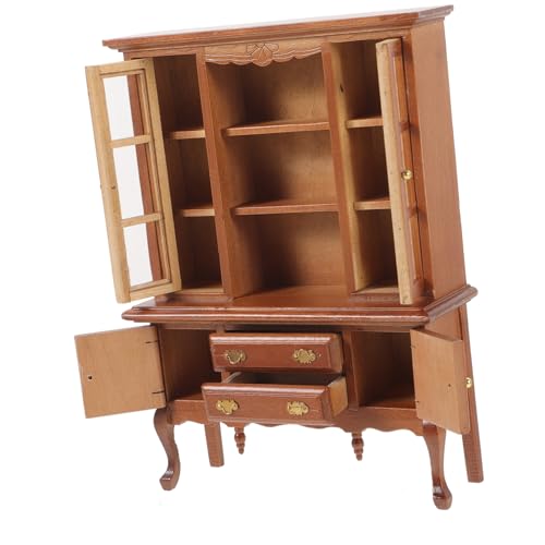 HANABASS Puppenhaus Möbel Detailreiches Leichtes Miniaturdisplay für Puppenhaus Zubehör Vielseitig Kombinierbar für DIY Dekoration und Spielspaß von HANABASS