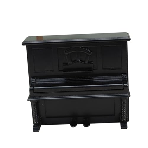 HANABASS Puppenhaus Möbel Retro Stil Dekoratives Miniatur Klavier Figur für DIY Puppenhaus Zubehör und Mikro Szenen Schwarz HANABASS Puppenhaus Möbel Retro Stil Dekoratives Miniatur Klavier Figur für DIY Puppenhaus Zubehör und Mikro Szenen Schwarz von HANABASS