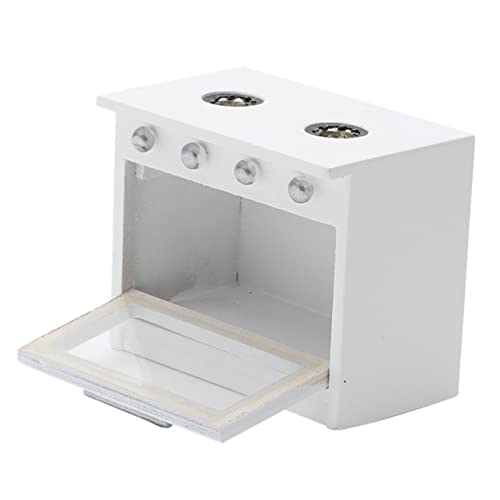 HANABASS Puppenhaus Zubehör Miniaturmöbel für Spielzeugküche Dekoration DIY Geschenkidee Realistisch Gestalteter Herd für Puppenhäuser HANABASS Puppenhaus Zubehör Miniaturmöbel für Spielzeugküche Dekoration DIY Geschenkidee Realistisch Gestalteter Herd für Puppenhäuser von HANABASS