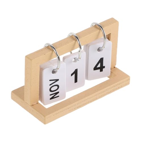 HANABASS Puppenhaus-tischkalender Schreibtisch Winziger Tischkalender Klein Kippen Miniatur Mini-tischkalender Puppenhaus Puppen Puppenhaus Menschen Familie Puppenkalender Beige Holz HANABASS Puppenhaus-tischkalender Schreibtisch Winziger Tischkalender Klein Kippen Miniatur Mini-tischkalender Puppenhaus Puppen Puppenhaus Menschen Familie Puppenkalender Beige Holz von HANABASS