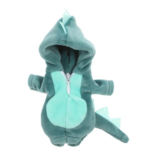 HANABASS Puppenkostüm für Cartoon Puppen Niedliches Dinosaurier Design Wiederverwendbares Puppenkleid Leicht Ausziehbar Zartes Puppenzubehör HANABASS Puppenkostüm für Cartoon Puppen Niedliches Dinosaurier Design Wiederverwendbares Puppenkleid Leicht Ausziehbar Zartes Puppenzubehör von HANABASS