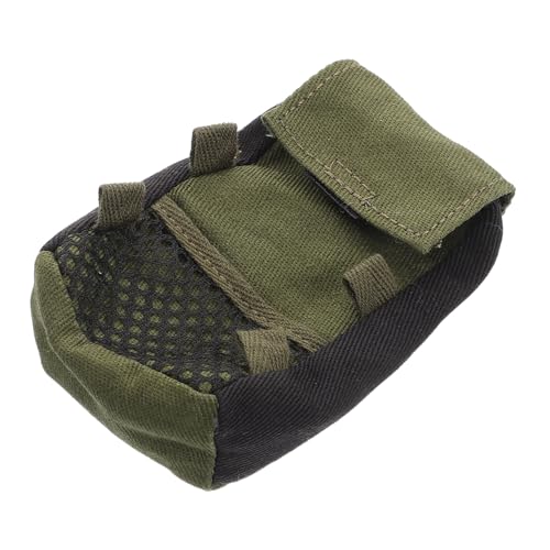 HANABASS Puppenrucksack Mini-Rucksack Für Jungen Zubehör Für Puppenrucksäcke Täuschen Spielzubehör Vor Miniaturbalken Puppe Hängende Tasche Miniatursachen Stoff Green HANABASS Puppenrucksack Mini-Rucksack Für Jungen Zubehör Für Puppenrucksäcke Täuschen Spielzubehör Vor Miniaturbalken Puppe Hängende Tasche Miniatursachen Stoff Green von HANABASS