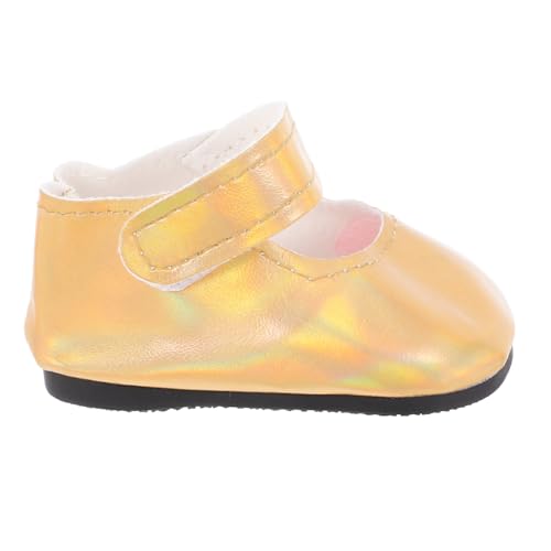 HANABASS Puppenschuhe Puppentanzschuhe Puppenkleidschuhe Miniatur-Sammelschuhe Miniatur-Schuhe Mädchen verkleiden Sich Schuhe und Accessoires Mini-Schuhe Kinderschuhe Golden HANABASS Puppenschuhe Puppentanzschuhe Puppenkleidschuhe Miniatur-Sammelschuhe Miniatur-Schuhe Mädchen verkleiden Sich Schuhe und Accessoires Mini-Schuhe Kinderschuhe Golden von HANABASS