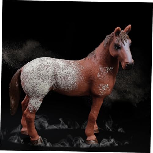 HANABASS Realistische Apaloosa Pferdefigur aus Robustem PVC Pädagogisches Kinderspielzeug Tiererkennung Detailgetreue Dekoration für Kinderzimmer und Lernzwecke HANABASS Realistische Apaloosa Pferdefigur aus Robustem PVC Pädagogisches Kinderspielzeug Tiererkennung Detailgetreue Dekoration für Kinderzimmer und Lernzwecke von HANABASS