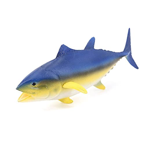 HANABASS Realistische Blaue Flossen Thunfisch Figur aus Robustem Pädagogisches Meeresbewohner für Leicht Kompakt und Sicher als Dekorative Fischfigur und Lernspielzeug HANABASS Realistische Blaue Flossen Thunfisch Figur aus Robustem Pädagogisches Meeresbewohner für Leicht Kompakt und Sicher als Dekorative Fischfigur und Lernspielzeug von HANABASS