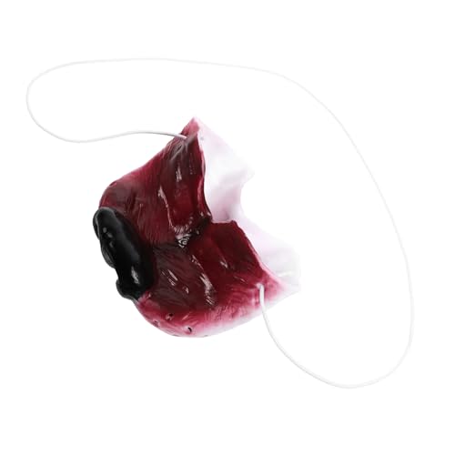 HANABASS Realistische Cosplay Wolfshund Nase Party Requisiten aus Sicherem Material Robust und Langlebig für Halloween Karneval Kostüm und Maskenbälle Perfektes Accessoire für HANABASS Realistische Cosplay Wolfshund Nase Party Requisiten aus Sicherem Material Robust und Langlebig für Halloween Karneval Kostüm und Maskenbälle Perfektes Accessoire für von HANABASS