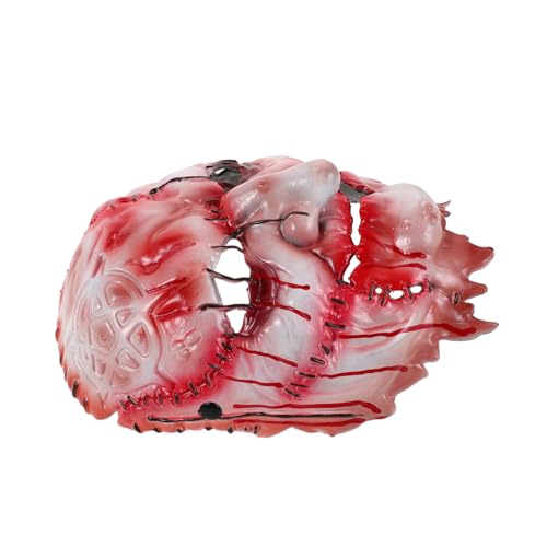 HANABASS Realistische Hexen-horrormaske aus EVA mit Verstellbarem Riemen Gruseliges Gesichtsmaske für Halloween Karneval Cosplay Geister-rollenspiel Detailreiche Festival-dekoration HANABASS Realistische Hexen-horrormaske aus EVA mit Verstellbarem Riemen Gruseliges Gesichtsmaske für Halloween Karneval Cosplay Geister-rollenspiel Detailreiche Festival-dekoration von HANABASS