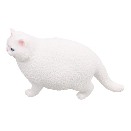 HANABASS Realistische Kurze Katzenfigur aus Stabilem Kunststoff Lebensechtes Katzenspielzeug und Pädagogisches Tiermodell für Dekorative Miniaturkatze Detailgetreues Katzenornament für HANABASS Realistische Kurze Katzenfigur aus Stabilem Kunststoff Lebensechtes Katzenspielzeug und Pädagogisches Tiermodell für Dekorative Miniaturkatze Detailgetreues Katzenornament für von HANABASS