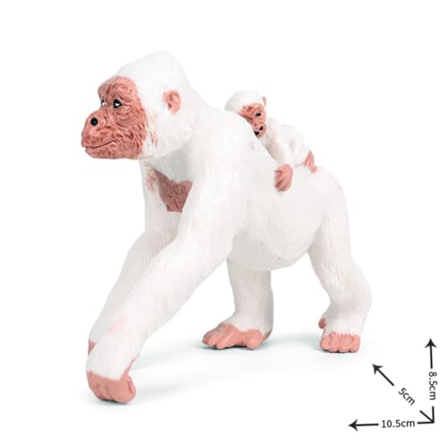 HANABASS Realistisches Affen Modell aus PVC Pädagogisches Wildtier Ornament für Fördert Tiererkennung Dekoratives Sammelobjekt Sicher und Langlebig HANABASS Realistisches Affen Modell aus PVC Pädagogisches Wildtier Ornament für Fördert Tiererkennung Dekoratives Sammelobjekt Sicher und Langlebig von HANABASS