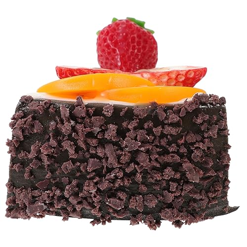HANABASS Realistisches Künstliches Kuchenmodell aus Verschleißfestem Material Detailgetreue Tortendeko für Party Fotorequisit Ladendekoration Langlebige Simulation Gelb HANABASS Realistisches Künstliches Kuchenmodell aus Verschleißfestem Material Detailgetreue Tortendeko für Party Fotorequisit Ladendekoration Langlebige Simulation Gelb von HANABASS