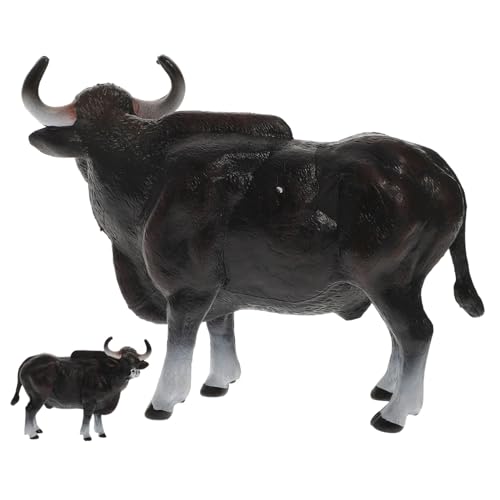 HANABASS Realistisches Kunststoff Rindermodell Tierfigur für Feine Details Kompaktes Design Natürliche Dekoration Wildtiere Modell HANABASS Realistisches Kunststoff Rindermodell Tierfigur für Feine Details Kompaktes Design Natürliche Dekoration Wildtiere Modell von HANABASS