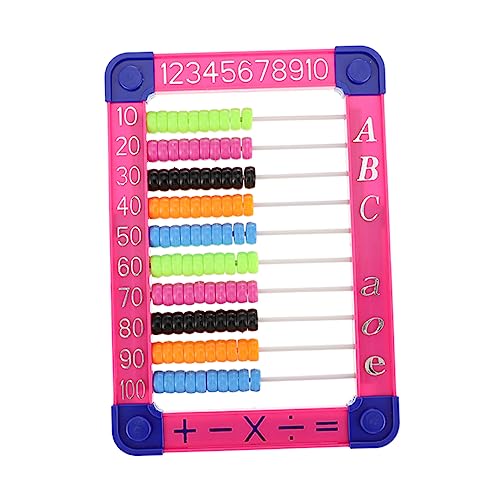 HANABASS Rechenhilfe Mathematisches Lernspielzeug für Zufällige Farben Fördert Frühes Lernen und Zählen für Jungen und Mädchen Zufällige Farbe Zufällige Farbe von HANABASS