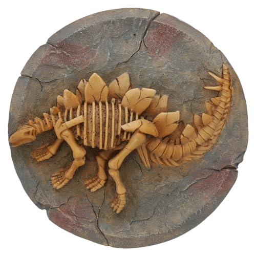 HANABASS Resin Dinosaurier Modell Stegosaurus Wanddekoration Langlebig Realistisch Lebensecht Harz Skulptur Büro Ornamente von HANABASS
