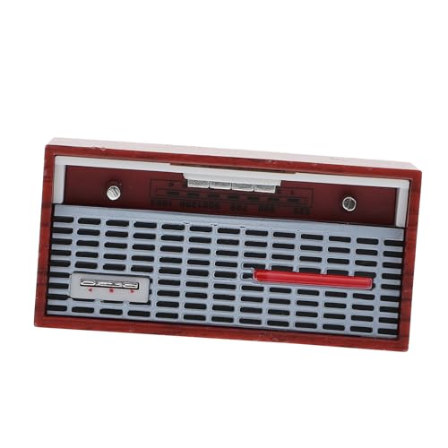 HANABASS Retro -Radiomodell Mini-Radio-Schmuck Miniaturhauszubehör altes Radiomodell Retro -Stil Radio dekoratives Miniradio Puppenhaus-Miniaturradio Plastik Braun HANABASS Retro -Radiomodell Mini-Radio-Schmuck Miniaturhauszubehör altes Radiomodell Retro -Stil Radio dekoratives Miniradio Puppenhaus-Miniaturradio Plastik Braun von HANABASS