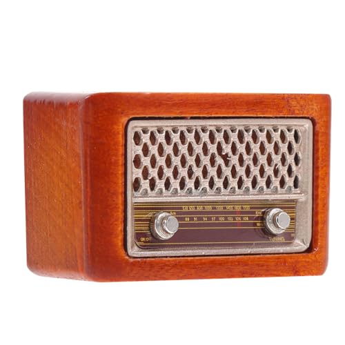 HANABASS Retro -Radiospielzeug Miniatur-Zubehör Winziges Radio im Vintage-Stil Mini-Radio-Schmuck Mini- -Mini-Radio dekorative winzige Radiomodelle Mini-Radiomodelle Eisen HANABASS Retro -Radiospielzeug Miniatur-Zubehör Winziges Radio im Vintage-Stil Mini-Radio-Schmuck Mini- -Mini-Radio dekorative winzige Radiomodelle Mini-Radiomodelle Eisen von HANABASS