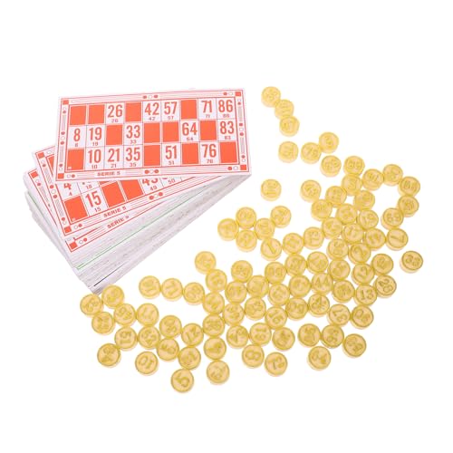 HANABASS Russisches Bingo Schachspiel Holz Logisches Brettspiel Familienspiel Partyspiel Lernspiel Interaktives Gesellschaftsspiel HANABASS Russisches Bingo Schachspiel Holz Logisches Brettspiel Familienspiel Partyspiel Lernspiel Interaktives Gesellschaftsspiel von HANABASS