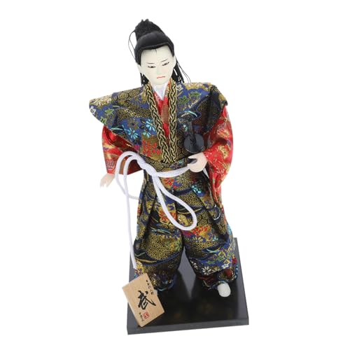 HANABASS Samurai Figur Japanische Kriegerpuppe Traditionelles Kunsthandwerk für Zuhause Dekoration für Sammler und Japanischer Kultur HANABASS Samurai Figur Japanische Kriegerpuppe Traditionelles Kunsthandwerk für Zuhause Dekoration für Sammler und Japanischer Kultur von HANABASS