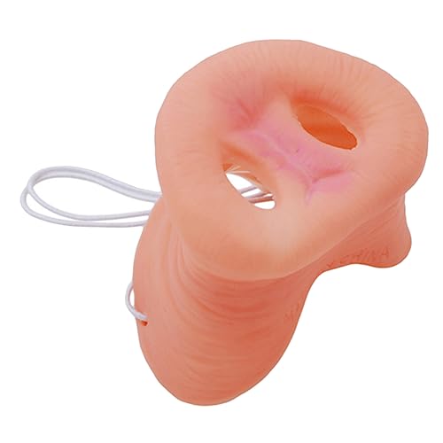 HANABASS Schweinenasensimulation klein verkleiden Schwein Prop Karikatur Schweinchennase-Kostüm Cosplay Schwein Prop halloween kostüm damen accessoires schwein nase maske fasching Emulsion von HANABASS