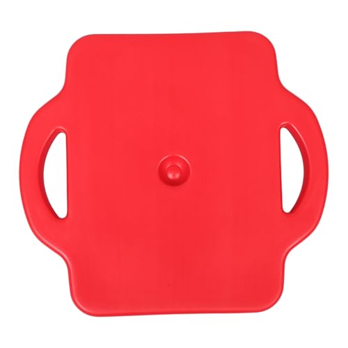 HANABASS Sensorisches Training Balance Plate Ground Scooter Bodenscooter Kinderscooter Krabbel Kleinscooter Kleinscooter Rollen Kleinscooter Turnscooter Kunststoff Rot von HANABASS
