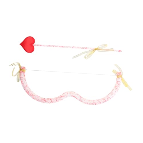 HANABASS -Set zum Valentinstag Kostüm Damen Valentinstagkostüm Valentinstagsdekoration Herzpfeil Amorflügel und Bogen Valentinstag zubehör Schaum Baumwolle HANABASS -Set zum Valentinstag Kostüm Damen Valentinstagkostüm Valentinstagsdekoration Herzpfeil Amorflügel und Bogen Valentinstag zubehör Schaum Baumwolle von HANABASS