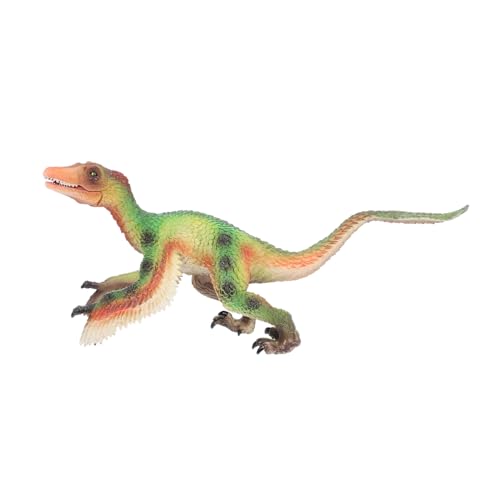 HANABASS Simulation Dinosaurier Velociraptor Modell mit Beweglichem Kreatives Deko Lernspielzeug für Jungen und Mädchen Fantasie und Sammelleidenschaft von HANABASS