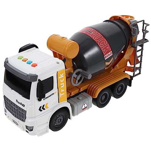 HANABASS Simulation Engineering Vehicle Betonmischer LKW mit Musik und Licht Lernspielzeug für Inertia Funktion Geschenkidee für Jungen HANABASS Simulation Engineering Vehicle Betonmischer LKW mit Musik und Licht Lernspielzeug für Inertia Funktion Geschenkidee für Jungen von HANABASS