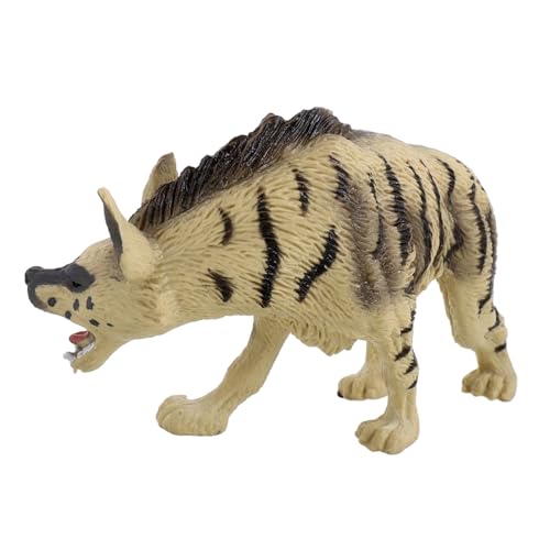 HANABASS Simulation Hyäne Figur Realistisches Tiermodell für Lernspielzeug Wildtiere Kenntnisse Home Office Dekoration und Sammlerstücke von HANABASS