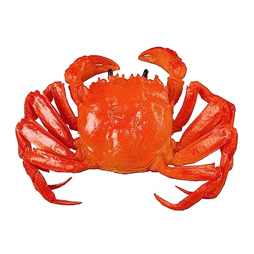 HANABASS Simulation Krabbenmodell aus Langlebigem Material Realistische Dekoration und Lernspielzeug für Farbenfrohes Meeres Tier für Party und Kreatives zu Hause HANABASS Simulation Krabbenmodell aus Langlebigem Material Realistische Dekoration und Lernspielzeug für Farbenfrohes Meeres Tier für Party und Kreatives zu Hause von HANABASS