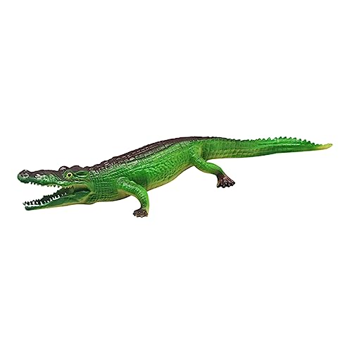 HANABASS Simulation Krokodilspielzeug für Lifelike Krokodilmodell Lernspielzeug zur Frühen Bildung Robustes Design aus Premium Vinyl Dekorativ für Zuhause oder Büro von HANABASS