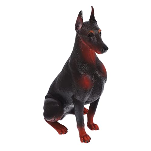 HANABASS Dobermann Modell Figurine Kleiner Hund Dekoration für Kinderzimmer Realistische Hundefigur aus Kunststoff Simulationshund für Spielzeug und Schreibtisch HANABASS Dobermann Modell Figurine Kleiner Hund Dekoration für Kinderzimmer Realistische Hundefigur aus Kunststoff Simulationshund für Spielzeug und Schreibtisch von HANABASS