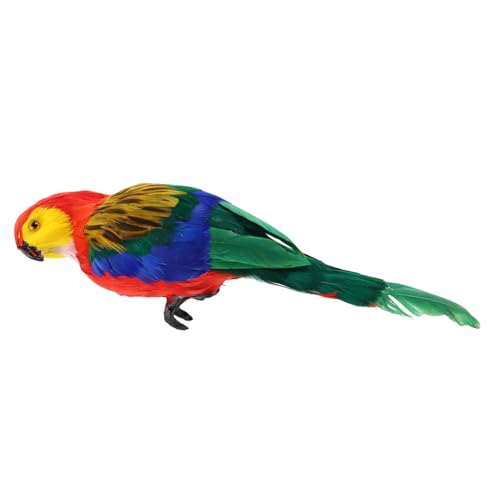 HANABASS Simulationspapageiendekoration künstliche Vögel Vogelfigurenmodell Harz-Kunsthandwerk, Papageien-Heimdekoration große Papageien Vogeldekorationen für Party künstliche Feder HANABASS Simulationspapageiendekoration künstliche Vögel Vogelfigurenmodell Harz-Kunsthandwerk, Papageien-Heimdekoration große Papageien Vogeldekorationen für Party künstliche Feder von HANABASS