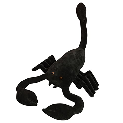 HANABASS Simulierte Skorpionspielzeug Stofftier gruselige Kuscheltiere lustige Stofftiere Stofftier für PP Baumwolle Black HANABASS Simulierte Skorpionspielzeug Stofftier gruselige Kuscheltiere lustige Stofftiere Stofftier für PP Baumwolle Black von HANABASS