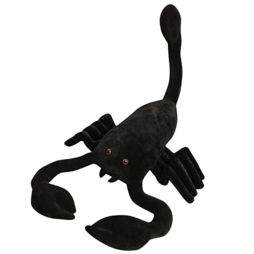 HANABASS Simulierte Skorpionspielzeug lustige Stofftiere Kinderspielzeug Stofftier Kindergeschenke Kuscheltier PP Baumwolle Black HANABASS Simulierte Skorpionspielzeug lustige Stofftiere Kinderspielzeug Stofftier Kindergeschenke Kuscheltier PP Baumwolle Black von HANABASS