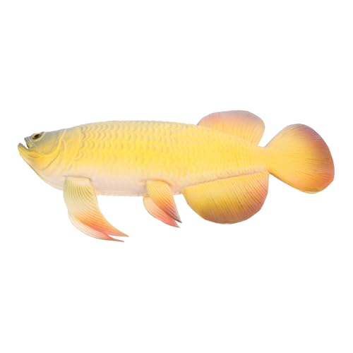 HANABASS Simuliertes Arowana gefälschte Fischdekoration Innenausstattung Realistisches Fischspielzeug Kreative Requisiten gefälschtes Meeresleben Restaurant-Essen-Requisite Plastik HANABASS Simuliertes Arowana gefälschte Fischdekoration Innenausstattung Realistisches Fischspielzeug Kreative Requisiten gefälschtes Meeresleben Restaurant-Essen-Requisite Plastik von HANABASS