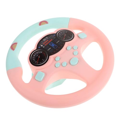 HANABASS Simuliertes Lenkrad für Kleinkinder Jahre Interaktives Kleines Leichtes Design Fördert Motorische Fähigkeiten und Kognitive Entwicklung Realistisches Fahrgefühl Rosa Farbe HANABASS Simuliertes Lenkrad für Kleinkinder Jahre Interaktives Kleines Leichtes Design Fördert Motorische Fähigkeiten und Kognitive Entwicklung Realistisches Fahrgefühl Rosa Farbe von HANABASS