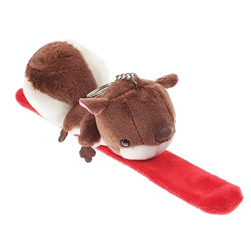 HANABASS Slap Armband Eichhörnchen Lustiges Tier für Themenpartys und Mitgebsel Kawaii Design für Feste von HANABASS