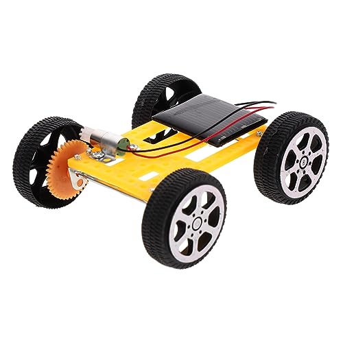HANABASS Solar Auto Modellbau für Interaktive Experimente Geeignet für Schüler und DIY Fans mit Sicherer Technologie von HANABASS