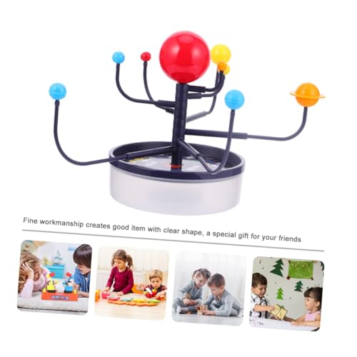 HANABASS Solar System Planetarium Modell für Frei Bewegliche Planeten Edukatives DIY Wissenschaftsspielzeug Geruchloses Material Einfache Montage Lernspielzeug für Schüler von HANABASS