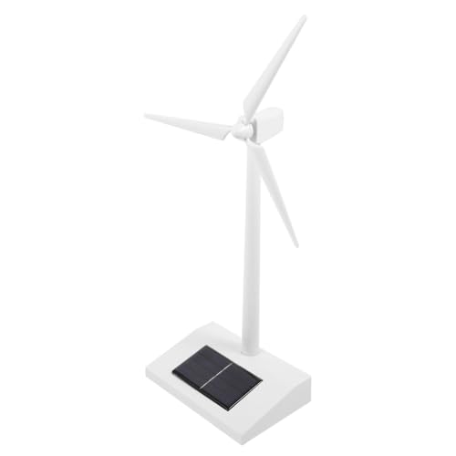 HANABASS Solar Windmühlen Modell für Einzigartiges Wissenschaftliches Experimentierspielzeug DIY Windkraftanlage für Unterricht und Kreative Lernstunden von HANABASS