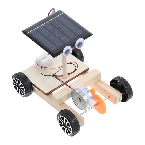 HANABASS Solarmontagespielzeug Bauen Wissenschaftsspielzeug Für Spielzeugauto Mit Solarantrieb Kinderstammspielzeug Solarauto -kit Spielzeugauto Mit Solarenergie von HANABASS