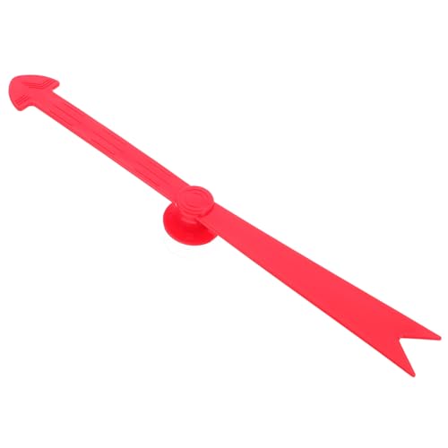 HANABASS Spielpfeil Drehspielzeug Für Party -brettspiele Spinning Für Spiel Groß Frühes Bildungsspielzeug -spinnspielzeug DIY Toy Project Rot Plastik von HANABASS