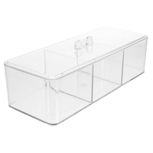 HANABASS Sternkarten Aufbewahrungsbox Kartenorganizer mit Fächern für Kleine Karten Albumkarten und Sammelkarten Langlebig und Schützend Einfach zu Organisieren Präsentieren von HANABASS