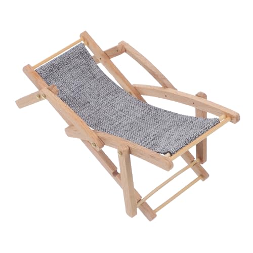HANABASS Strandstuhl Für Puppenhaus Faltbares Mini Dekorationsmöbel Für Sicheres Material Für DIY Projekte Und Kreative Bastelideen Fördert Die Fantasie Und Praktischen von HANABASS