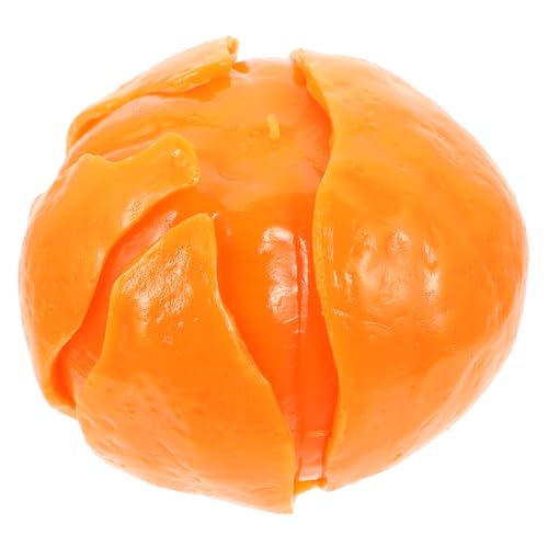 HANABASS Stressabbau Orangenform Sensorisches Quetschspielzeug Kognitive Dekompressionshilfe Kunstorange Ornament für Küche Playhouse HANABASS Stressabbau Orangenform Sensorisches Quetschspielzeug Kognitive Dekompressionshilfe Kunstorange Ornament für Küche Playhouse von HANABASS