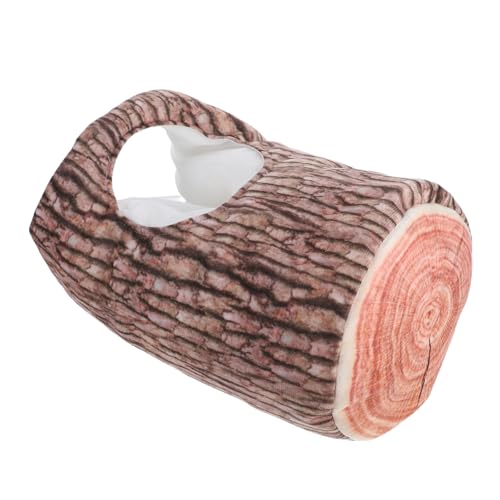 HANABASS Stumpf -Stoff -Kopfabdeckung Plüsch-Fotohüte weihnachtsbaum kostüm Plüsch-Kopfbedeckung Weihnachts -Kopfbedeckung Hutkostüm verkleiden PP Baumwolle Light Brown von HANABASS