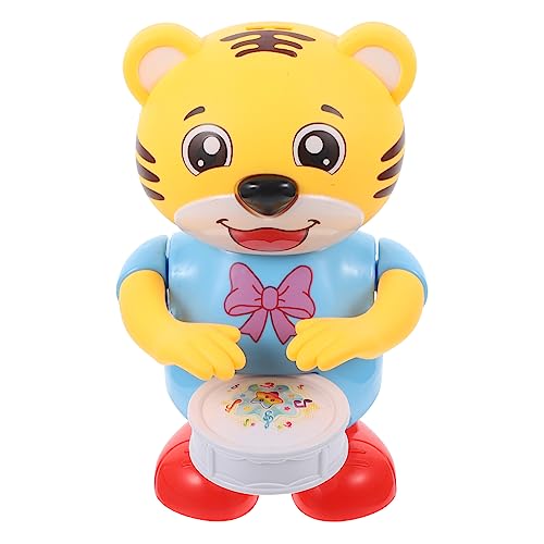 HANABASS Tanzender Tiger Elektronisches Musikalisches Tier mit Trommel und Gesang für Lernspielzeug mit Buntem Design für Festlichkeiten und Spielspaß Zufällige Farbe Zufällige Farbe HANABASS Tanzender Tiger Elektronisches Musikalisches Tier mit Trommel und Gesang für Lernspielzeug mit Buntem Design für Festlichkeiten und Spielspaß Zufällige Farbe Zufällige Farbe von HANABASS
