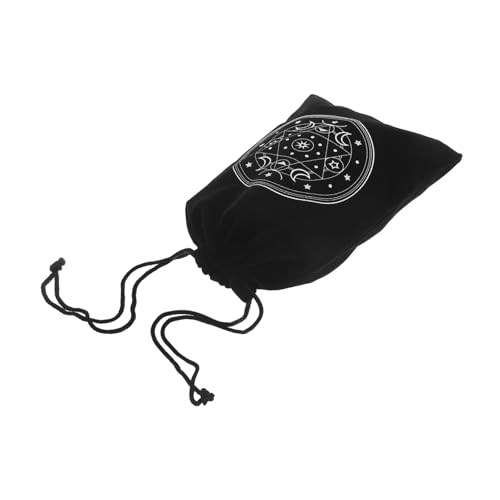 HANABASS Tarot-Aufbewahrungstasche Tarothalter Taschen Tarot -Deck -Aufbewahrungstasche Tarot und Beutel von froh Schmuckbeutel mit Kordelzug Tarotkartenhalter Flanell Black HANABASS Tarot-Aufbewahrungstasche Tarothalter Taschen Tarot -Deck -Aufbewahrungstasche Tarot und Beutel von froh Schmuckbeutel mit Kordelzug Tarotkartenhalter Flanell Black von HANABASS