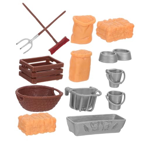 HANABASS Teiliges Farmspielzeug Set für Kleinkinder mit Miniatur Gebäuden Heuballen und Futtertrögen Interaktives Bauernhof Spielset für Drinnen und Draußen Kreativität und Sozialverhalten HANABASS Teiliges Farmspielzeug Set für Kleinkinder mit Miniatur Gebäuden Heuballen und Futtertrögen Interaktives Bauernhof Spielset für Drinnen und Draußen Kreativität und Sozialverhalten von HANABASS
