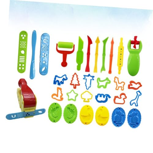 HANABASS Teiliges Knetset mit Bunten Plastilin moldformen Ungiftiges DIY Bastelset für Ab Jahren Pädagogisches für Jungen und Mädchen Fördert Kreativität und Feinmotorik Zufällige Farbe von HANABASS