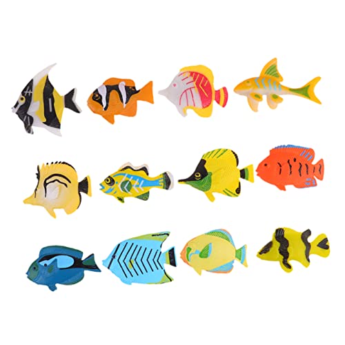 HANABASS Teiliges Set Realistische Tropische Fischmodelle Lebensechte Bunte Fischfiguren aus Sicherem Material Pädagogisches für Outdoor Pool und Wasserspielzeug für Mädchen HANABASS Teiliges Set Realistische Tropische Fischmodelle Lebensechte Bunte Fischfiguren aus Sicherem Material Pädagogisches für Outdoor Pool und Wasserspielzeug für Mädchen von HANABASS